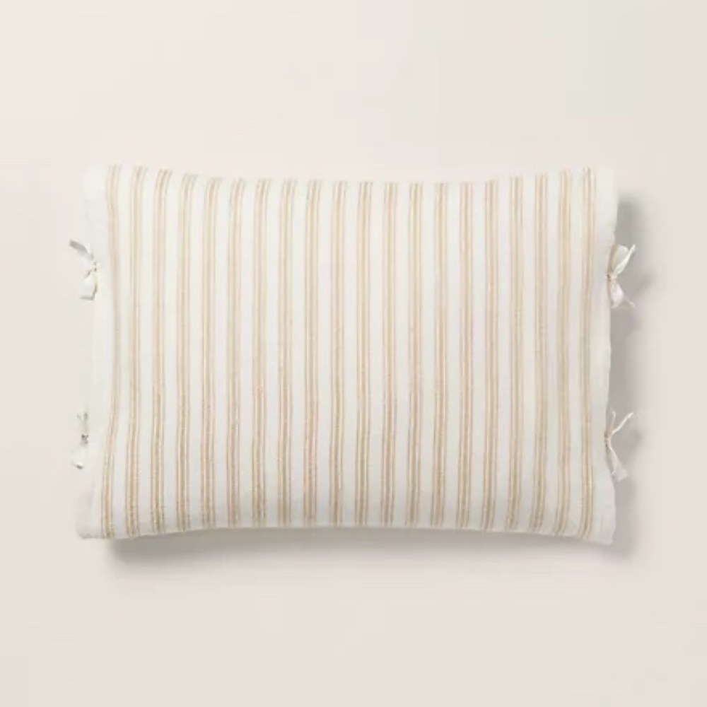 NWT Ralph Lauren Home Martell Stripe Throw Pillow Bedroom or Living Room